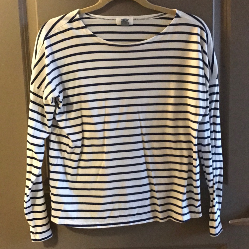 Boatneck Striped Shirt